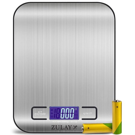 ZULAY KITCHEN Digital Kitchen Scale ZULB08617X4K9